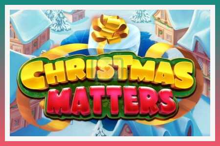 מכונת מזל Christmas Matters