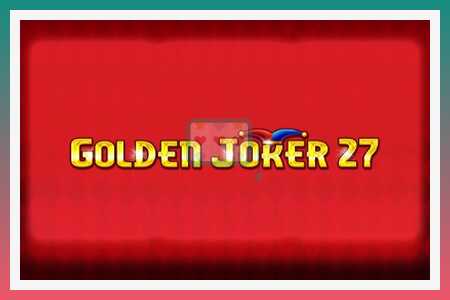 Игровой автомат Golden Joker 27 Hold & Win