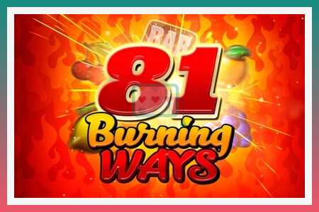 Игровой автомат 81 Burning Ways