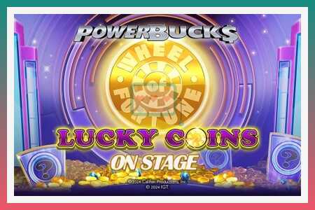 Игровой автомат PowerBucks Wheel of Fortune Lucky Coins On Stage