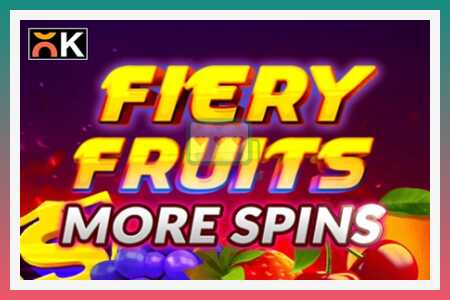 Slot maşını Fiery Fruits More Spins