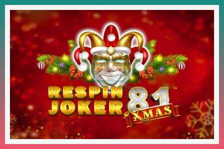 Máquina tragamonedas Respin Joker 81 Xmas