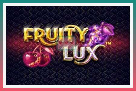 Slot machine Fruity Lux