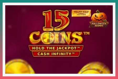 Máquina caça-níqueis 15 Coins Grand Gold Edition Halloween Jackpot