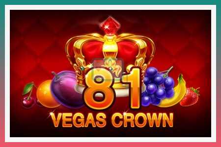 Máquina tragamonedas 81 Vegas Crown