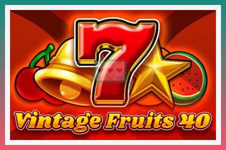 Spēļu automāts Vintage Fruits 40