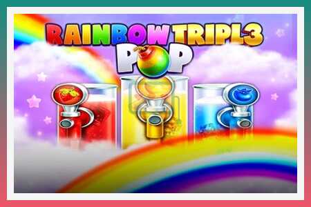 ස්ලොට් යන්ත්රය Rainbow Triple Pop