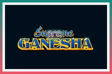 Оюн автоматы Supreme Ganesha