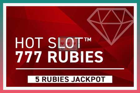 Слот машина Hot Slot 777 Rubies Extremely Light