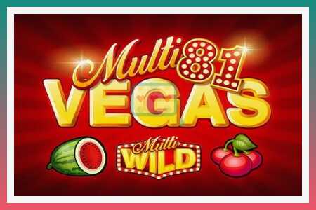 Игровой автомат Multi Vegas 81